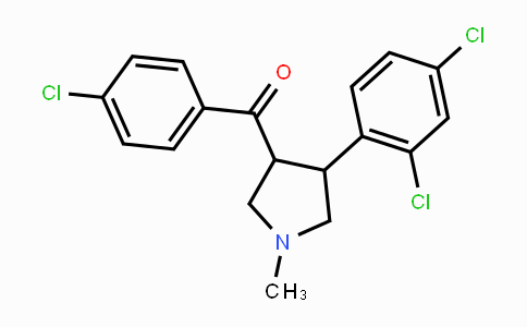 CAS No. 338750-34-8, (4-Chlorophenyl)[4-(2,4-dichlorophenyl)-1-methyltetrahydro-1H-pyrrol-3-yl]methanone