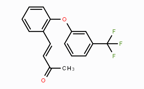 CAS No. 478043-83-3, (E)-4-{2-[3-(Trifluoromethyl)phenoxy]phenyl}-3-buten-2-one