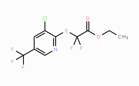 CAS No. 478043-86-6, Ethyl 2-{[3-chloro-5-(trifluoromethyl)-2-pyridinyl]sulfanyl}-2,2-difluoroacetate