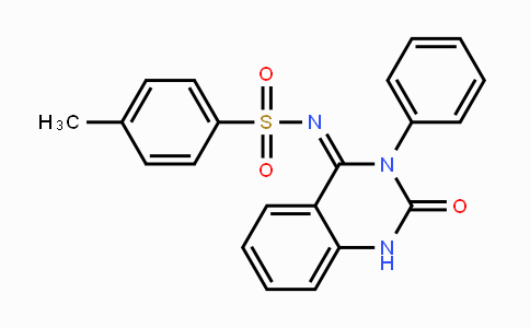 CAS No. 478043-96-8, 4-Methyl-N-[2-oxo-3-phenyl-2,3-dihydro-4(1H)-quinazolinyliden]benzenesulfonamide