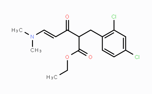 CAS No. 866017-66-5, Ethyl 2-(2,4-dichlorobenzyl)-5-(dimethylamino)-3-oxo-4-pentenoate
