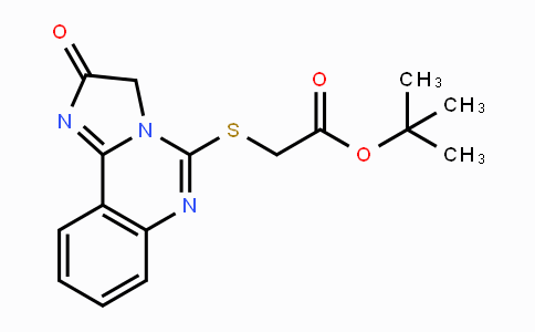 CAS No. 478045-98-6, tert-Butyl 2-[(2-oxo-2,3-dihydroimidazo[1,2-c]quinazolin-5-yl)sulfanyl]acetate