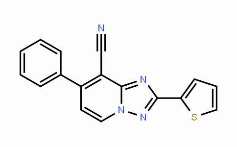 CAS No. 439108-34-6, 7-Phenyl-2-(2-thienyl)[1,2,4]triazolo[1,5-a]pyridine-8-carbonitrile