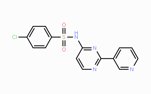 CAS No. 439108-36-8, 4-Chloro-N-[2-(3-pyridinyl)-4-pyrimidinyl]benzenesulfonamide