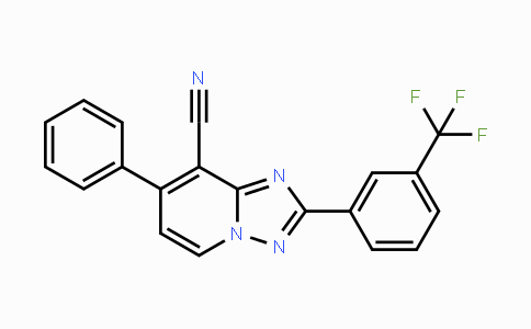 CAS No. 439108-39-1, 7-Phenyl-2-[3-(trifluoromethyl)phenyl][1,2,4]triazolo[1,5-a]pyridine-8-carbonitrile