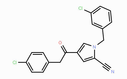 CAS No. 478046-98-9, 1-(3-Chlorobenzyl)-4-[2-(4-chlorophenyl)acetyl]-1H-pyrrole-2-carbonitrile