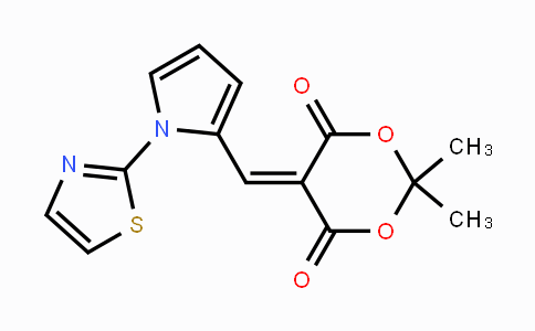 CAS No. 685106-92-7, 2,2-Dimethyl-5-{[1-(1,3-thiazol-2-yl)-1H-pyrrol-2-yl]methylene}-1,3-dioxane-4,6-dione