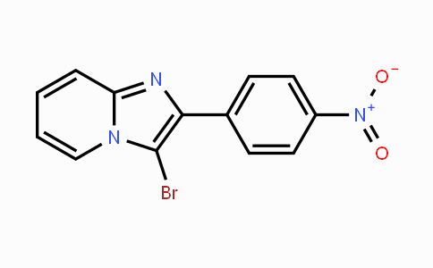 CAS No. 22244-95-7, 3-Bromo-2-(4-nitrophenyl)imidazo[1,2-a]pyridine