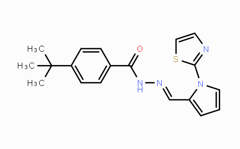 CAS No. 691887-95-3, 4-(tert-Butyl)-N'-{(E)-[1-(1,3-thiazol-2-yl)-1H-pyrrol-2-yl]methylidene}benzenecarbohydrazide