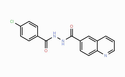 CAS No. 866018-93-1, N'-(4-Chlorobenzoyl)-6-quinolinecarbohydrazide