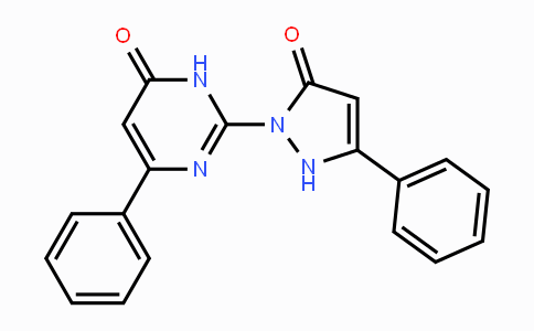 CAS No. 866019-63-8, 2-(5-Oxo-3-phenyl-2,5-dihydro-1H-pyrazol-1-yl)-6-phenyl-4(3H)-pyrimidinone