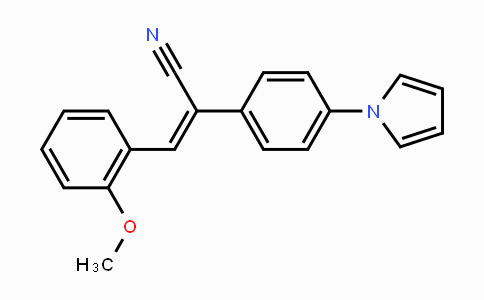 CAS No. 866019-96-7, (Z)-3-(2-Methoxyphenyl)-2-[4-(1H-pyrrol-1-yl)phenyl]-2-propenenitrile