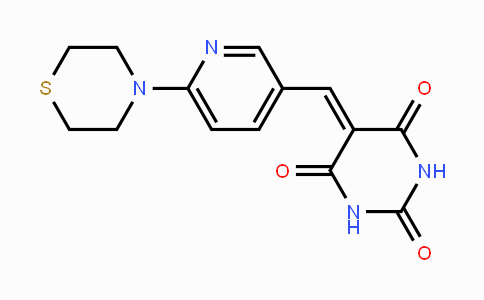 CAS No. 866020-06-6, 5-{[6-(1,4-Thiazinan-4-yl)-3-pyridinyl]methylene}-2,4,6(1H,3H,5H)-pyrimidinetrione