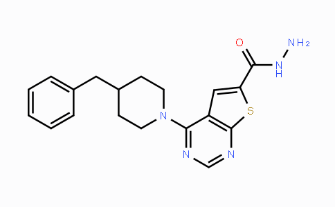CAS No. 866020-60-2, 4-(4-Benzylpiperidino)thieno[2,3-d]pyrimidine-6-carbohydrazide