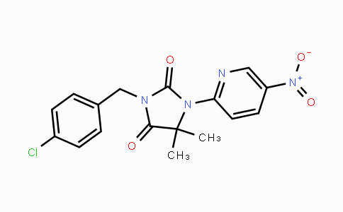 CAS No. 900019-17-2, 3-(4-Chlorobenzyl)-5,5-dimethyl-1-(5-nitro-2-pyridinyl)-1H-imidazole-2,4(3H,5H)-dione