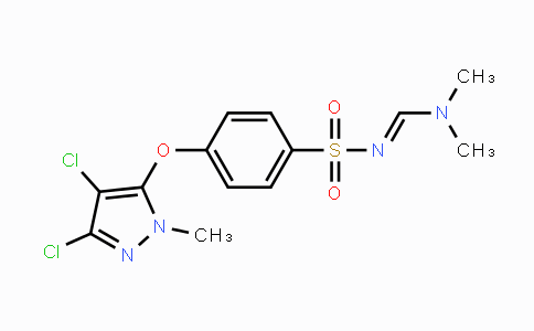 CAS No. 318284-22-9, 4-[(3,4-Dichloro-1-methyl-1H-pyrazol-5-yl)oxy]-N-[(dimethylamino)methylene]benzenesulfonamide