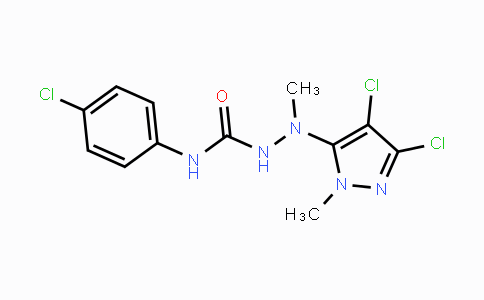 CAS No. 318284-27-4, N-(4-Chlorophenyl)-2-(3,4-dichloro-1-methyl-1H-pyrazol-5-yl)-2-methyl-1-hydrazinecarboxamide