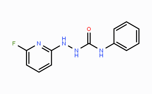 CAS No. 338753-82-5, 2-(6-Fluoro-2-pyridinyl)-N-phenyl-1-hydrazinecarboxamide