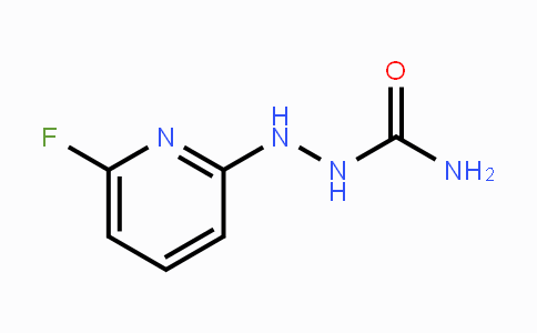 CAS No. 75771-87-8, 2-(6-Fluoro-2-pyridinyl)-1-hydrazinecarboxamide