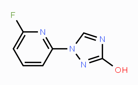 CAS No. 75771-79-8, 1-(6-Fluoro-2-pyridinyl)-1H-1,2,4-triazol-3-ol