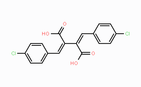 CAS No. 24290-05-9, 2,3-Bis[(Z)-(4-chlorophenyl)methylidene]succinic acid