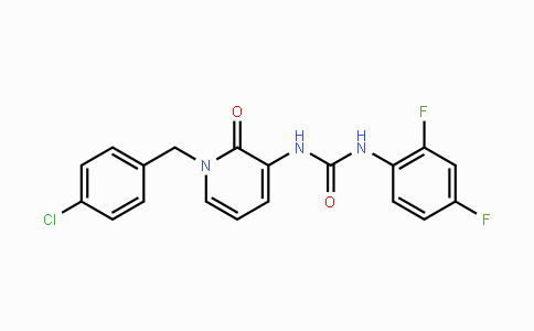 CAS No. 338755-30-9, N-[1-(4-Chlorobenzyl)-2-oxo-1,2-dihydro-3-pyridinyl]-N'-(2,4-difluorophenyl)urea
