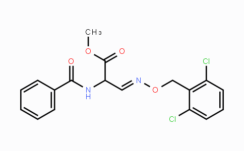CAS No. 318284-53-6, Methyl 2-(benzoylamino)-3-{[(2,6-dichlorobenzyl)oxy]imino}propanoate