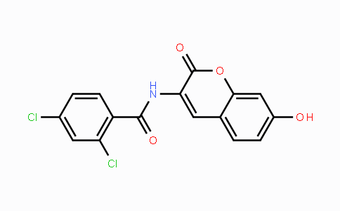 CAS No. 338755-90-1, 2,4-Dichloro-N-(7-hydroxy-2-oxo-2H-chromen-3-yl)benzenecarboxamide