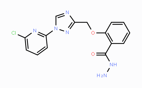CAS No. 338756-27-7, 2-{[1-(6-Chloro-2-pyridinyl)-1H-1,2,4-triazol-3-yl]methoxy}benzenecarbohydrazide