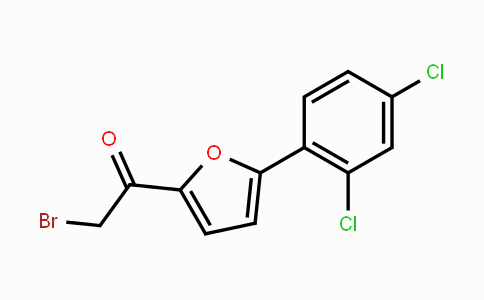 CAS No. 338756-71-1, 2-Bromo-1-[5-(2,4-dichlorophenyl)-2-furyl]-1-ethanone