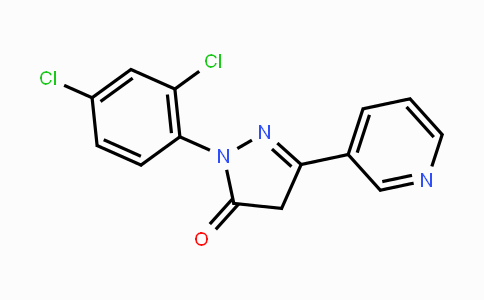 CAS No. 338757-78-1, 2-(2,4-Dichlorophenyl)-5-(3-pyridinyl)-2,4-dihydro-3H-pyrazol-3-one