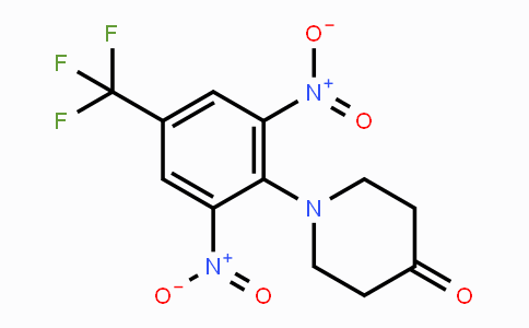 CAS No. 338757-95-2, 1-[2,6-Dinitro-4-(trifluoromethyl)phenyl]tetrahydro-4(1H)-pyridinone