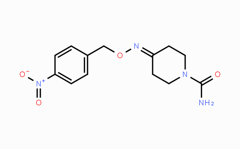 338761-80-1 | 4-{[(4-Nitrobenzyl)oxy]imino}tetrahydro-1(2H)-pyridinecarboxamide