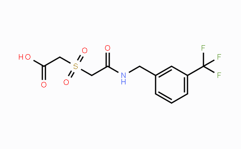 DY118646 | 338953-89-2 | 2-[(2-Oxo-2-{[3-(trifluoromethyl)benzyl]amino}ethyl)sulfonyl]acetic acid