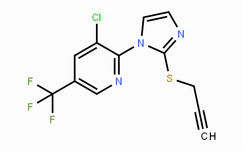 CAS No. 338956-46-0, 3-Chloro-2-[2-(2-propynylsulfanyl)-1H-imidazol-1-yl]-5-(trifluoromethyl)pyridine