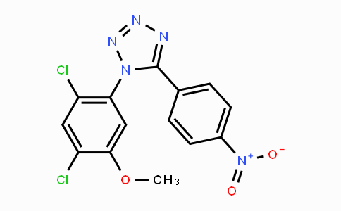 CAS No. 338961-26-5, 1-(2,4-Dichloro-5-methoxyphenyl)-5-(4-nitrophenyl)-1H-1,2,3,4-tetraazole