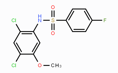 338961-54-9 | N-(2,4-Dichloro-5-methoxyphenyl)-4-fluorobenzenesulfonamide