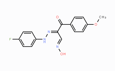 CAS No. 338962-02-0, 2-[2-(4-Fluorophenyl)hydrazono]-3-(4-methoxyphenyl)-3-oxopropanal oxime
