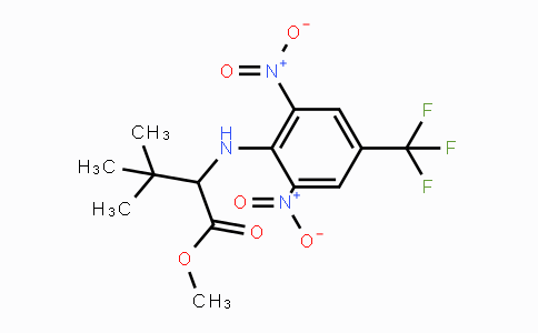 CAS No. 477768-39-1, Methyl 2-[2,6-dinitro-4-(trifluoromethyl)anilino]-3,3-dimethylbutanoate