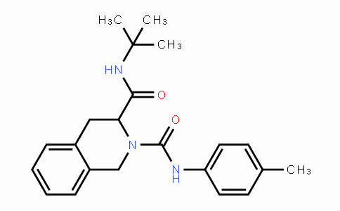 CAS No. 318517-14-5, N~3~-(tert-butyl)-N~2~-(4-methylphenyl)-3,4-dihydro-2,3(1H)-isoquinolinedicarboxamide