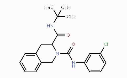 CAS No. 318517-16-7, N~3~-(tert-butyl)-N~2~-(3-chlorophenyl)-3,4-dihydro-2,3(1H)-isoquinolinedicarboxamide