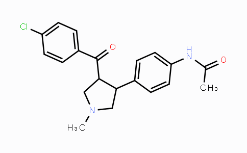 CAS No. 478050-13-4, N-{4-[4-(4-Chlorobenzoyl)-1-methyltetrahydro-1H-pyrrol-3-yl]phenyl}acetamide