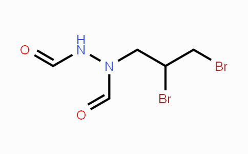 CAS No. 216854-54-5, N-(2,3-Dibromopropyl)-N'-formylformic hydrazide