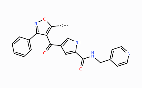 CAS No. 439109-64-5, 4-[(5-Methyl-3-phenyl-4-isoxazolyl)carbonyl]-N-(4-pyridinylmethyl)-1H-pyrrole-2-carboxamide