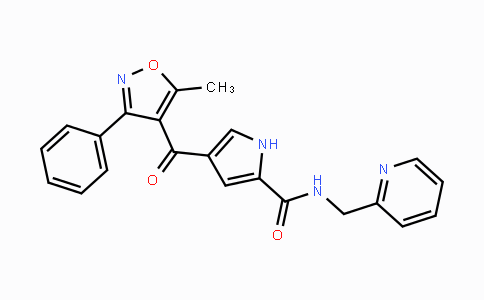 CAS No. 439109-65-6, 4-[(5-Methyl-3-phenyl-4-isoxazolyl)carbonyl]-N-(2-pyridinylmethyl)-1H-pyrrole-2-carboxamide