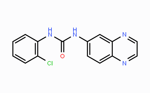 CAS No. 423154-67-0, N-(2-Chlorophenyl)-N'-(6-quinoxalinyl)urea