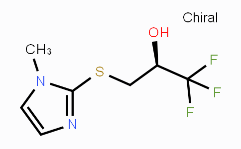 CAS No. 477713-56-7, (2S)-1,1,1-Trifluoro-3-[(1-methyl-1H-imidazol-2-yl)sulfanyl]-2-propanol