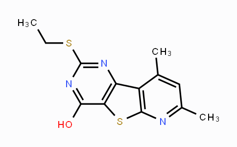 CAS No. 672950-80-0, 2-(Ethylsulfanyl)-7,9-dimethylpyrido[3',2':4,5]thieno[3,2-d]pyrimidin-4-ol