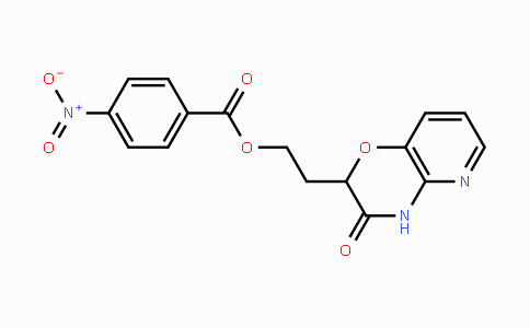 CAS No. 866039-52-3, 2-(3-Oxo-3,4-dihydro-2H-pyrido[3,2-b][1,4]oxazin-2-yl)ethyl 4-nitrobenzenecarboxylate