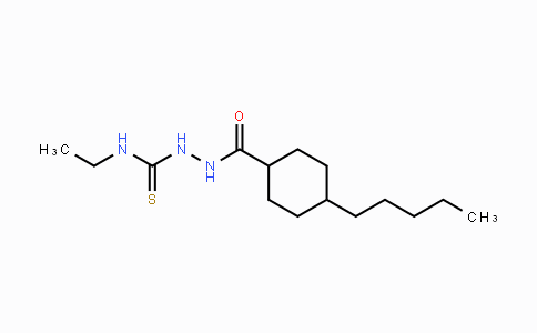 CAS No. 866039-98-7, N-Ethyl-2-[(4-pentylcyclohexyl)carbonyl]-1-hydrazinecarbothioamide